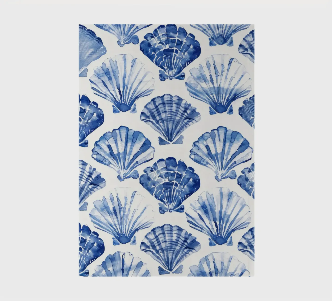 Blue Shell Pattern notebook by treechild