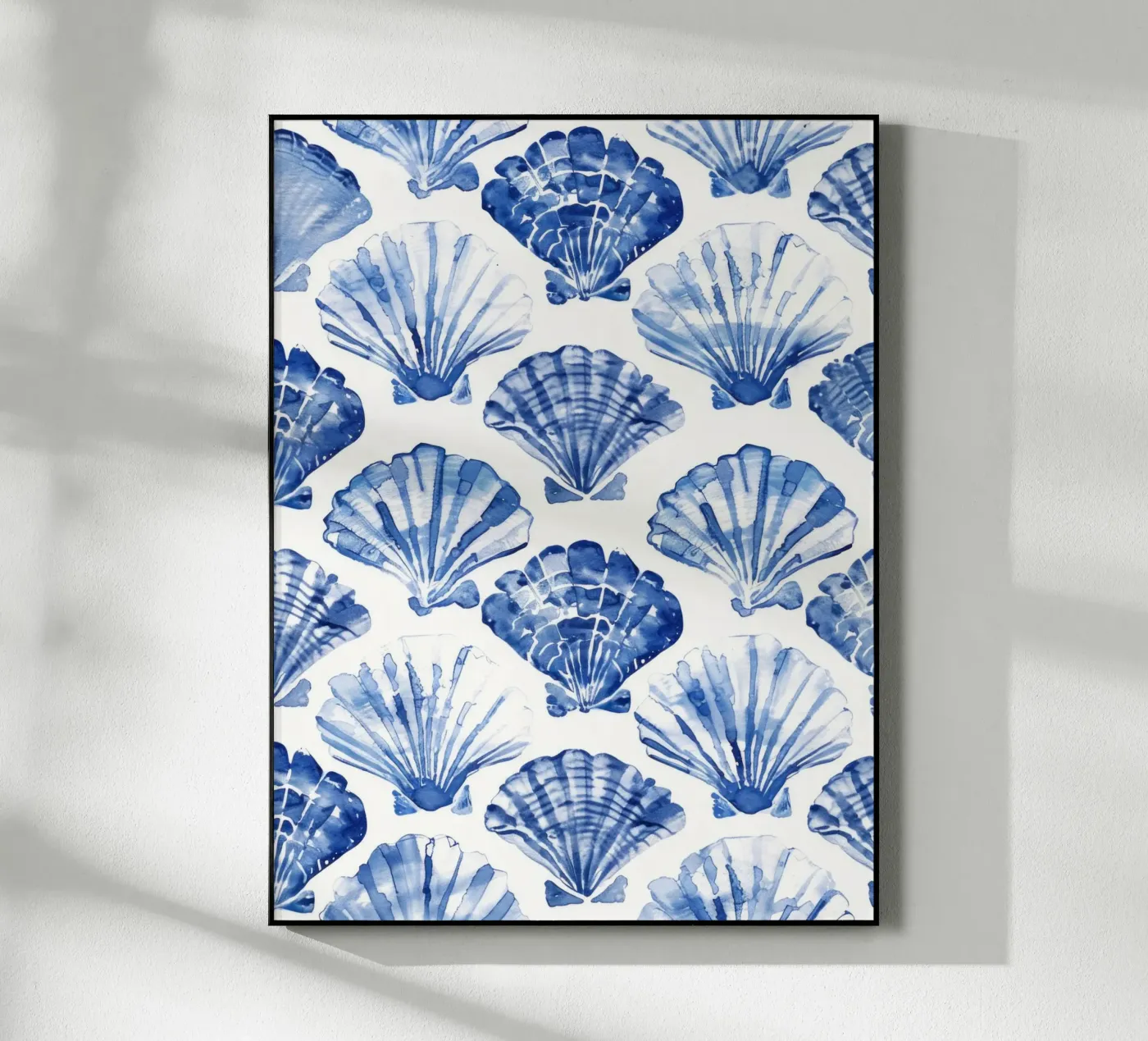 Blue Shell Pattern plexiglas de treechild