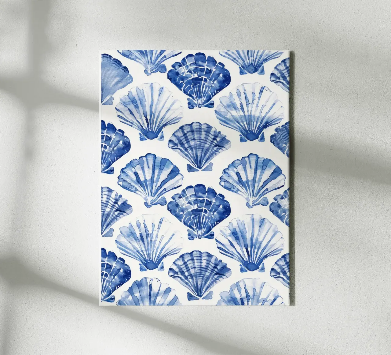 Blue Shell Pattern tela da treechild