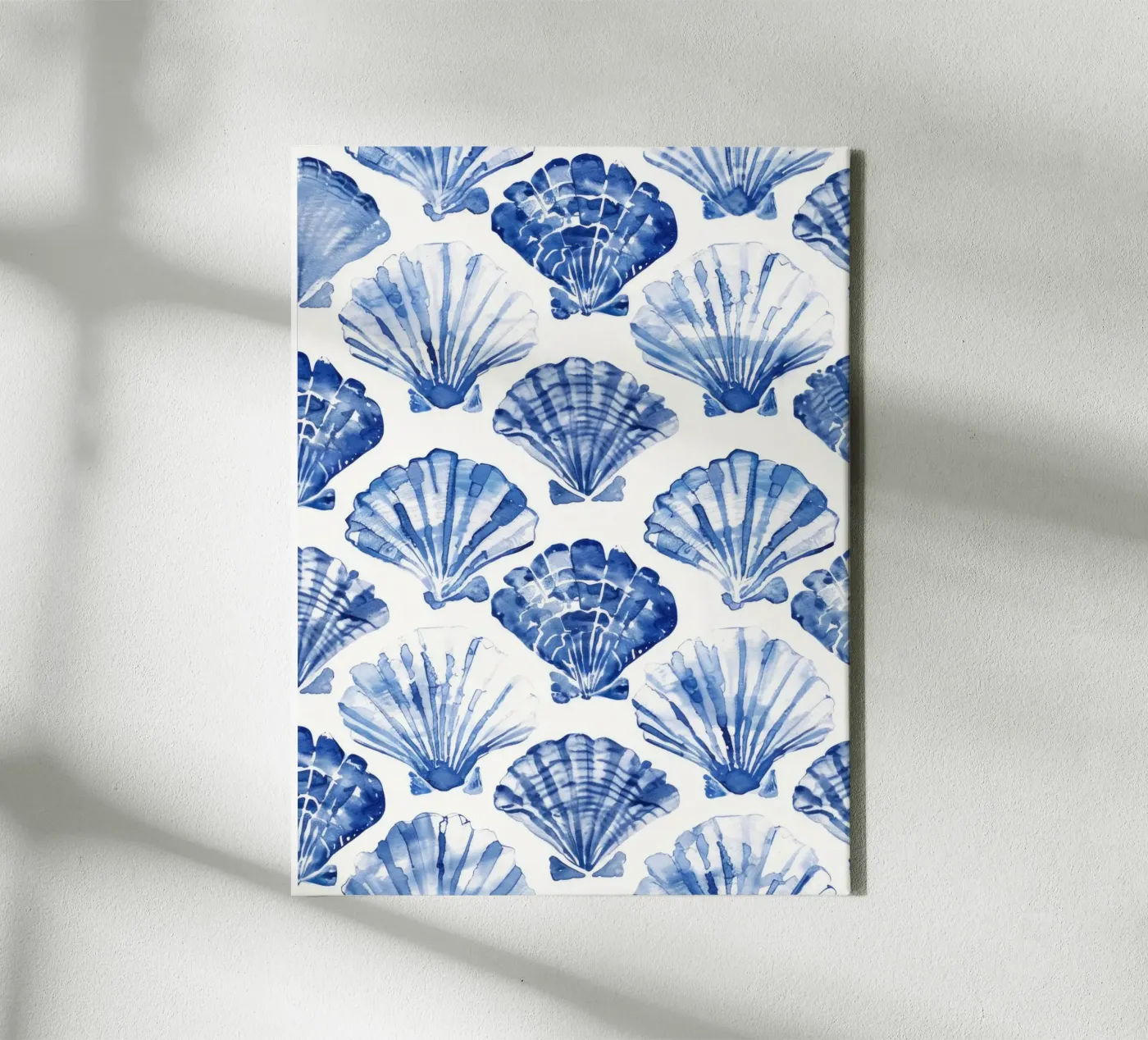 Blue Shell Pattern tela da treechild