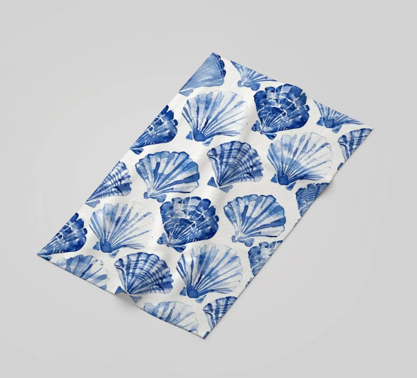 Blue Shell Pattern telo mare da treechild