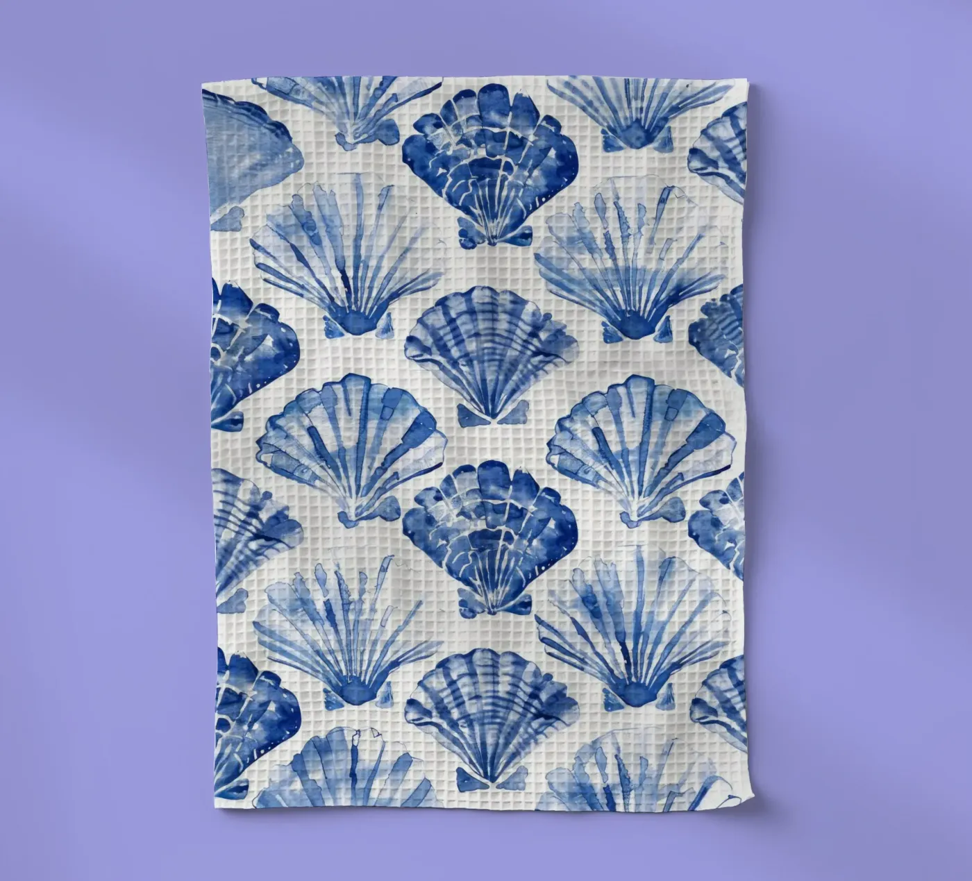 Blue Shell Pattern canovaccio da cucina da treechild