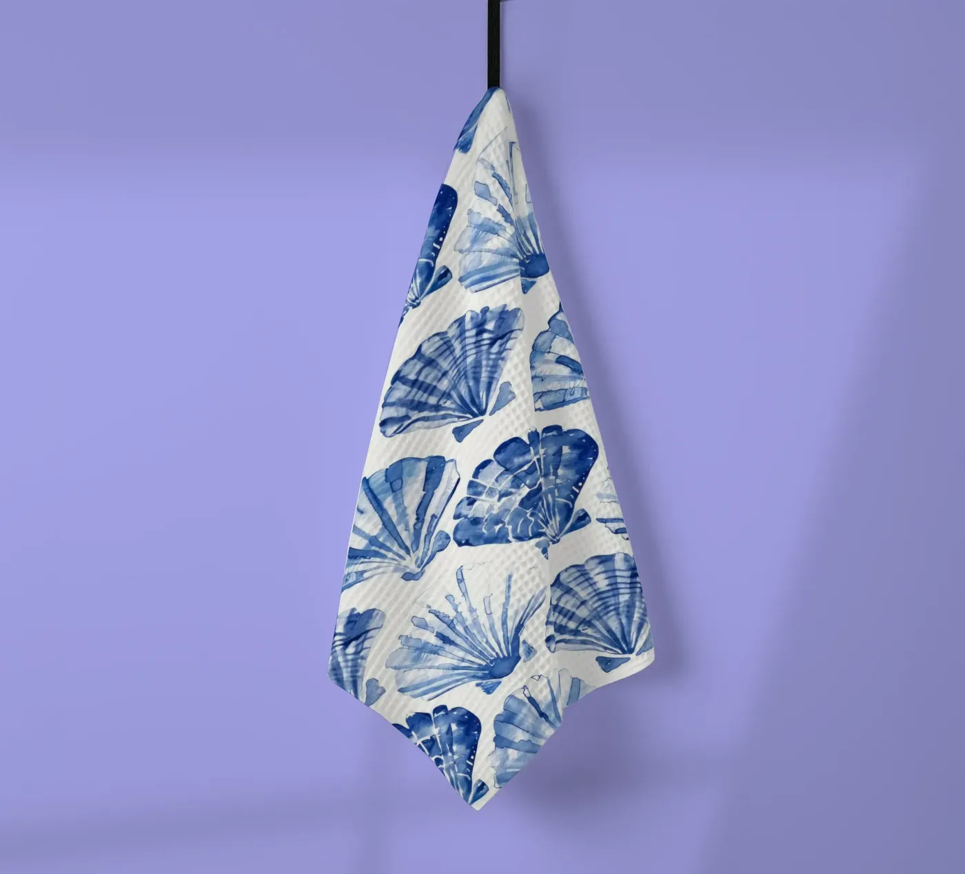 Blue Shell Pattern theedoek van treechild
