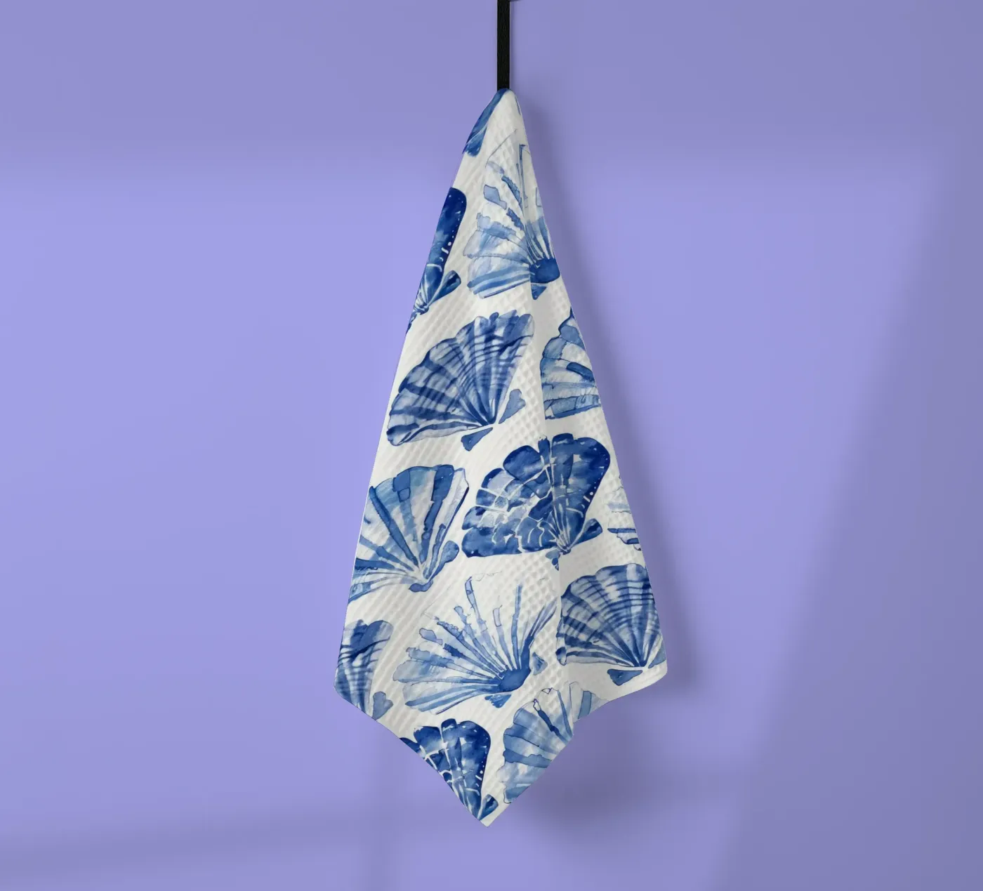 Blue Shell Pattern canovaccio da cucina da treechild