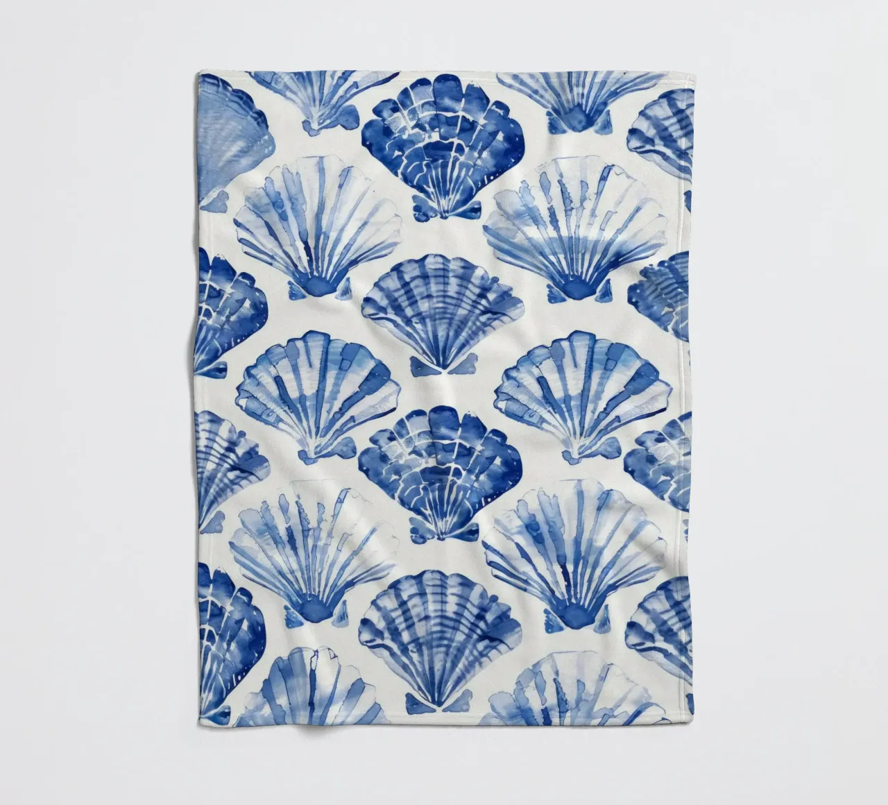 Blue Shell Pattern coperta in pile da treechild