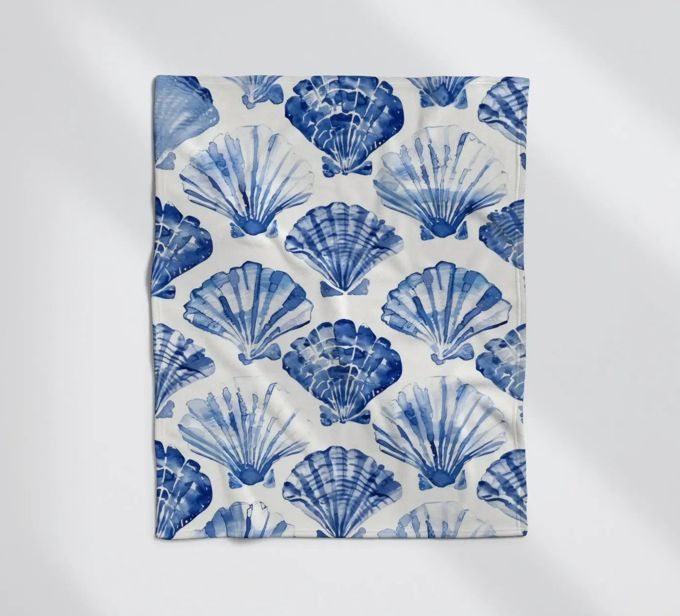 Blue Shell Pattern fleecedeken van treechild