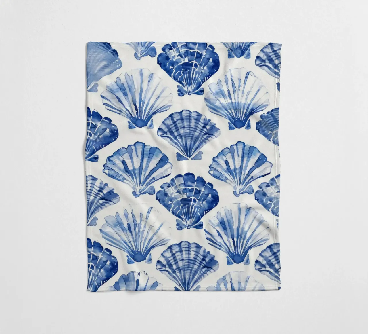 Blue Shell Pattern coperta in pile da treechild