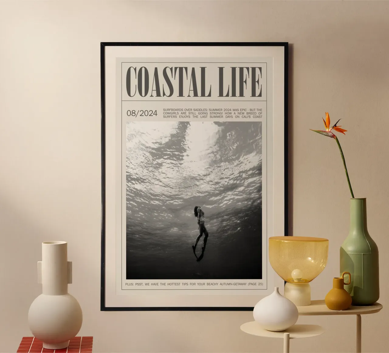 Coastal Life carta hahnemühle da treechild