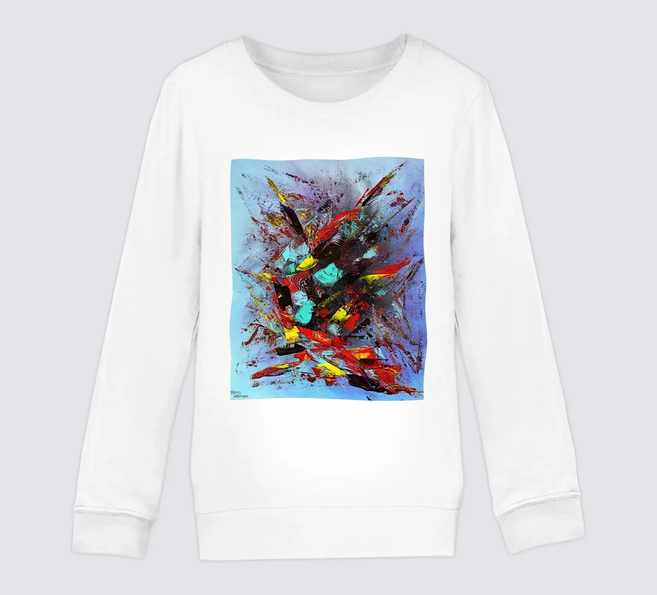 FARANDOLE felpa bambino da Thierry Vobmann Abstract painting