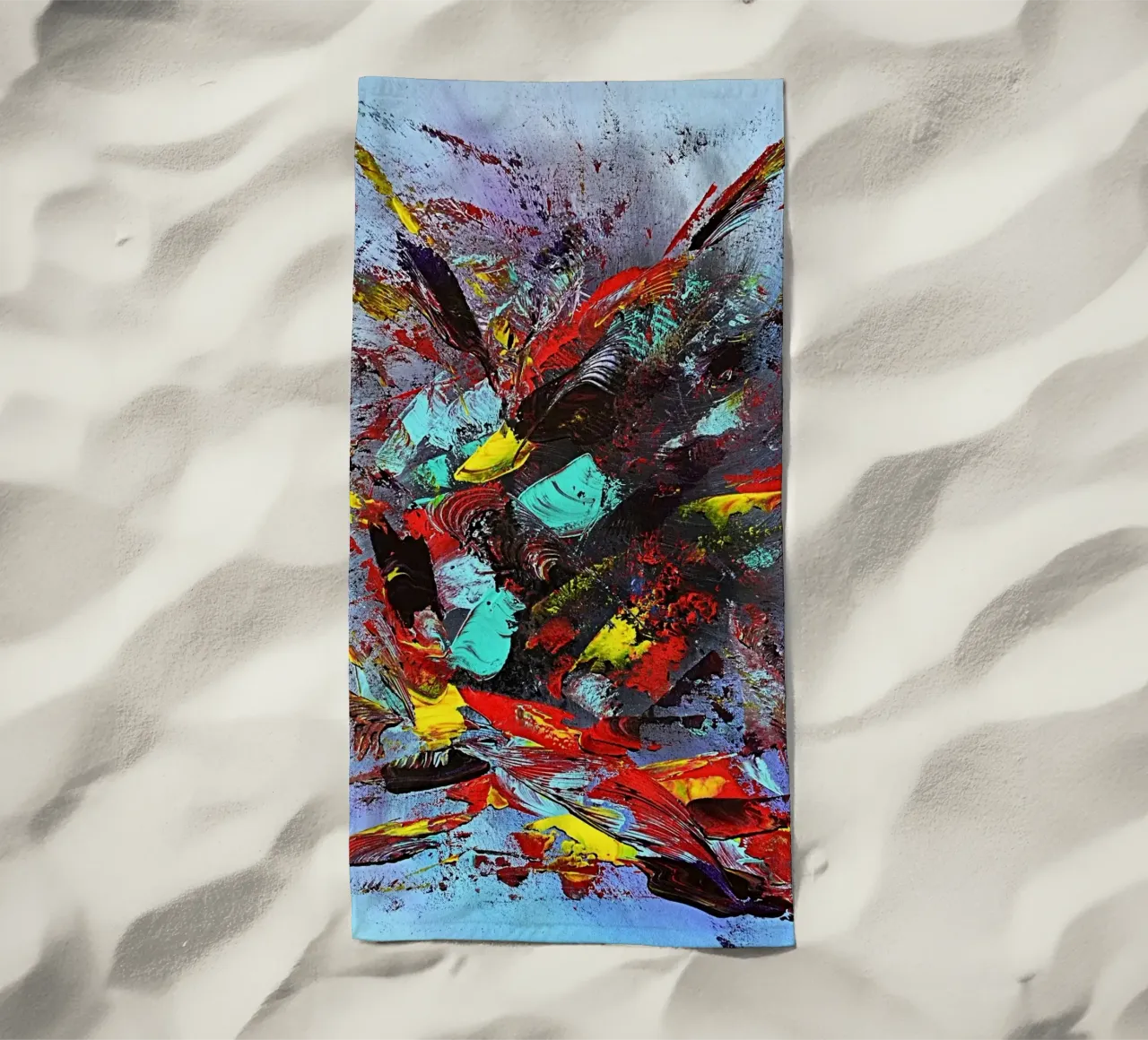 FARANDOLE telo mare da Thierry Vobmann Abstract painting
