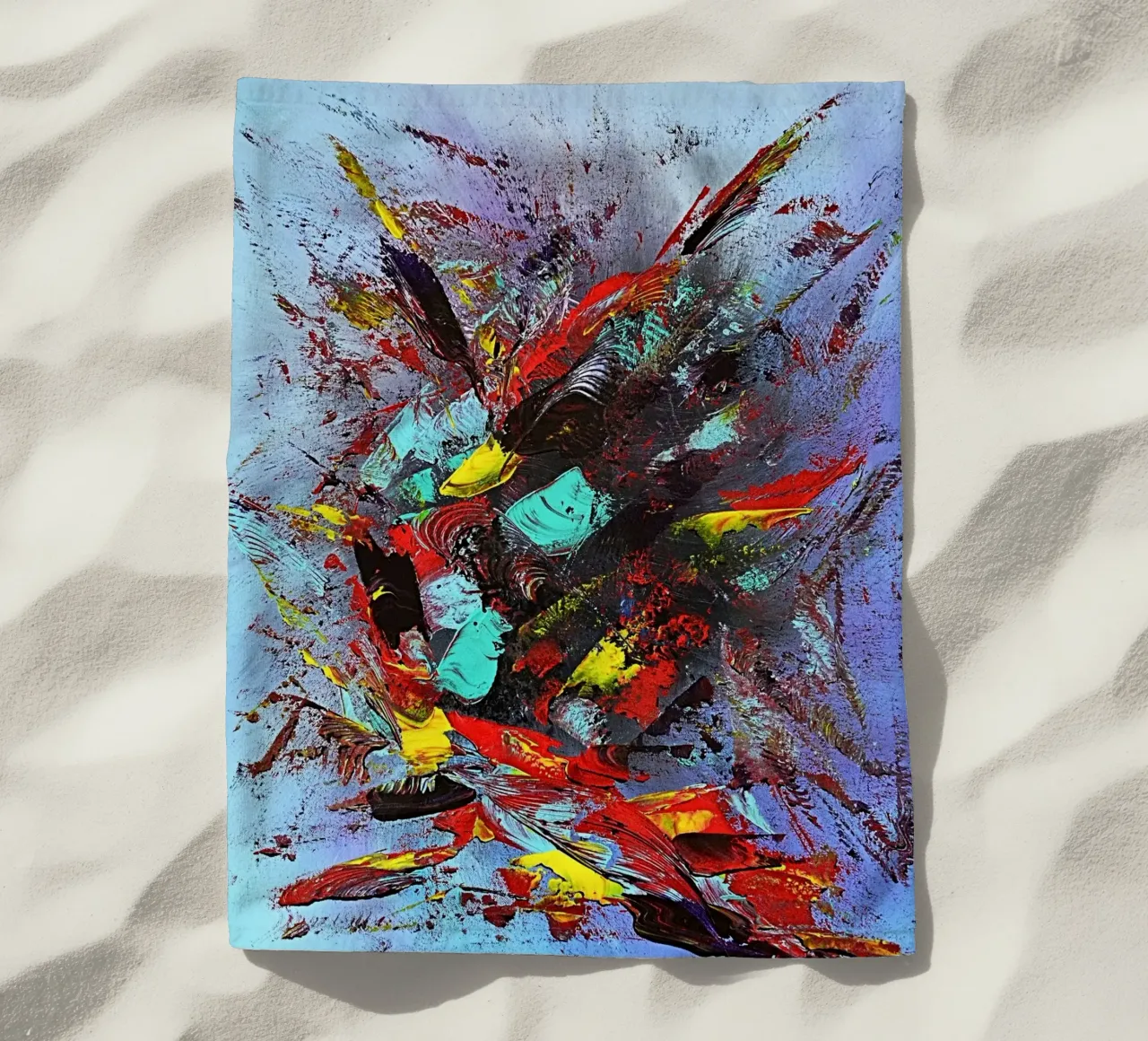FARANDOLE telo mare da Thierry Vobmann Abstract painting