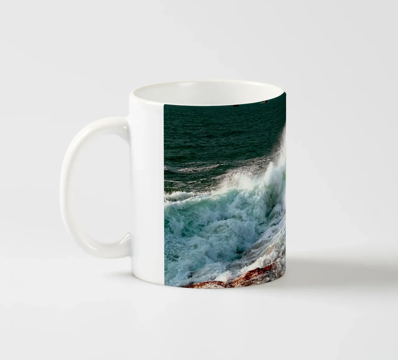 FAA305. Big Wave. tazza in ceramica da Thierry vobmann photography