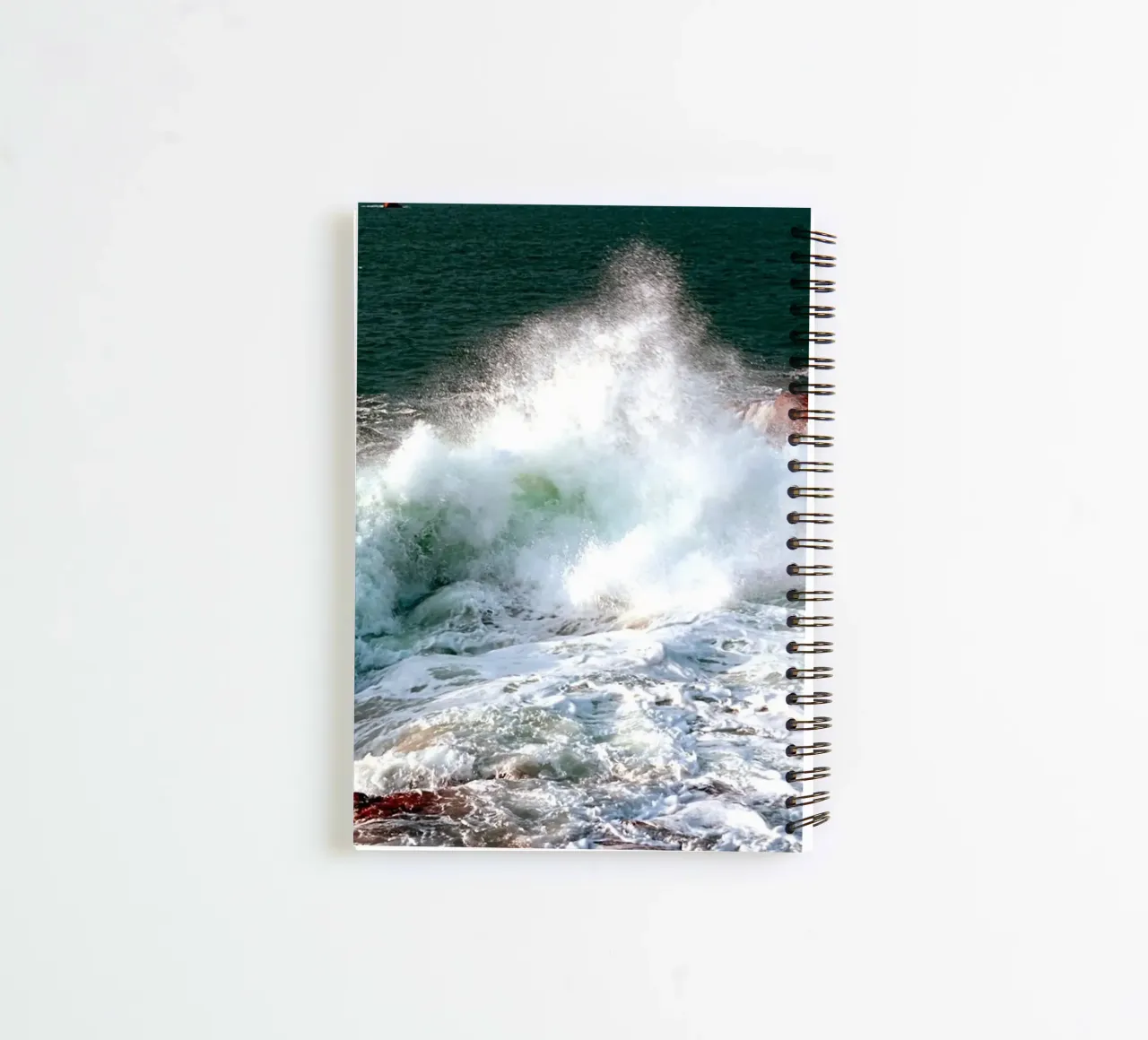 FAA305. Big Wave. spiral notebook by Thierry vobmann photography