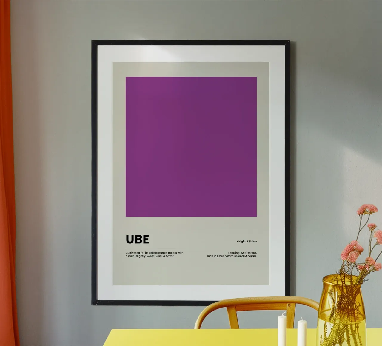 Ube poster by OkleoStudio