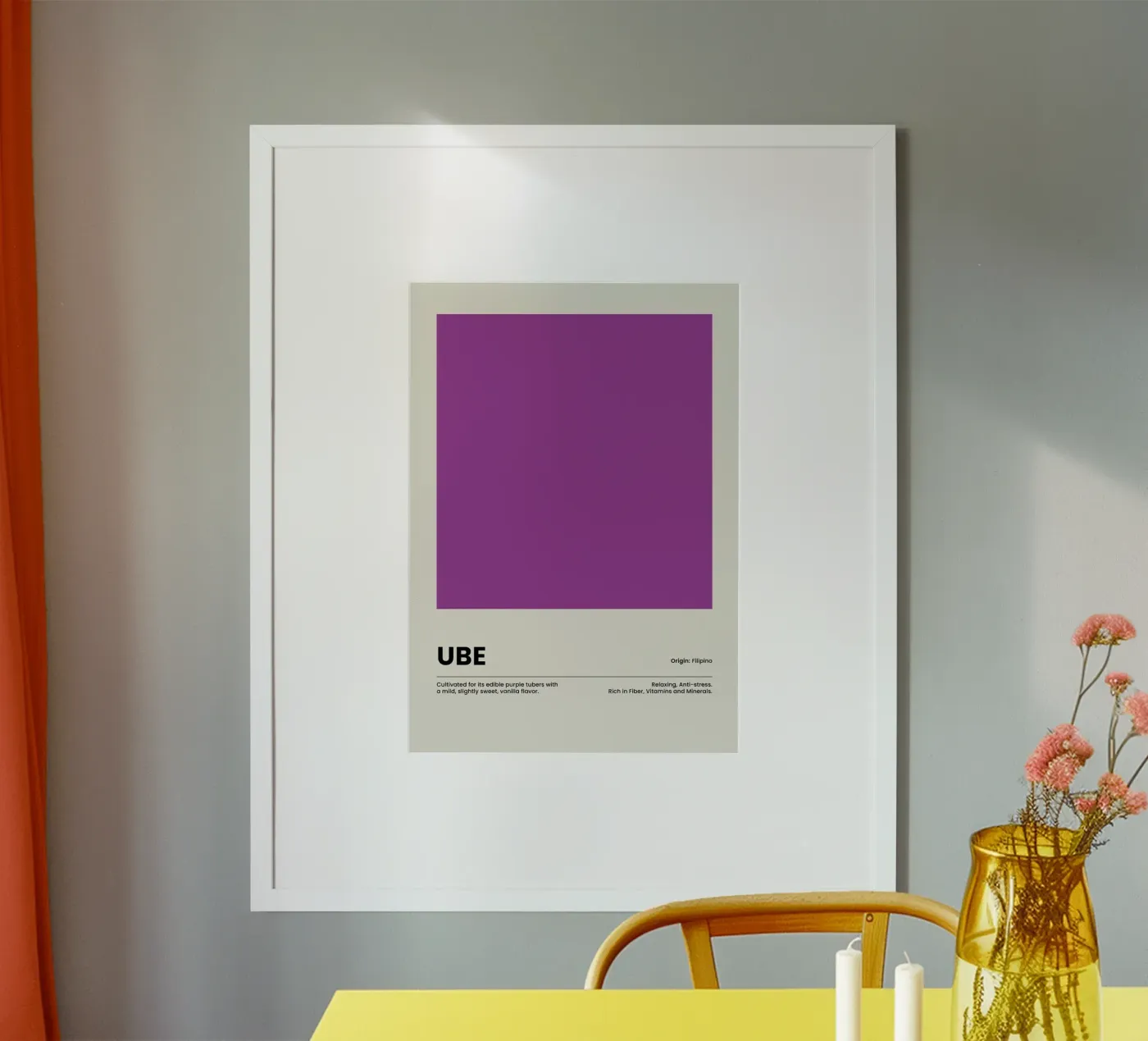 Ube poster by OkleoStudio