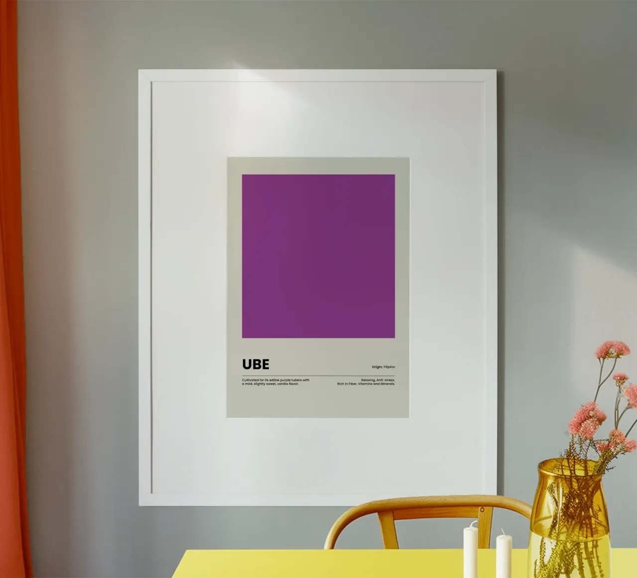 Ube poster by OkleoStudio