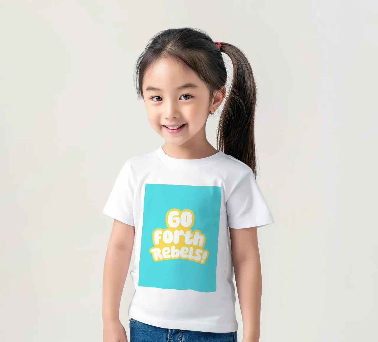 Go forth rebels! t-shirt bambini da Ohkimiko