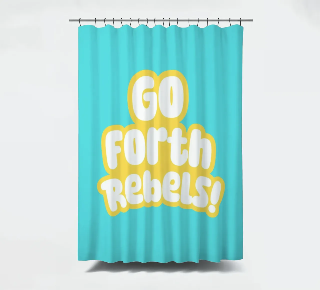 Go forth rebels! tenda da doccia da Ohkimiko