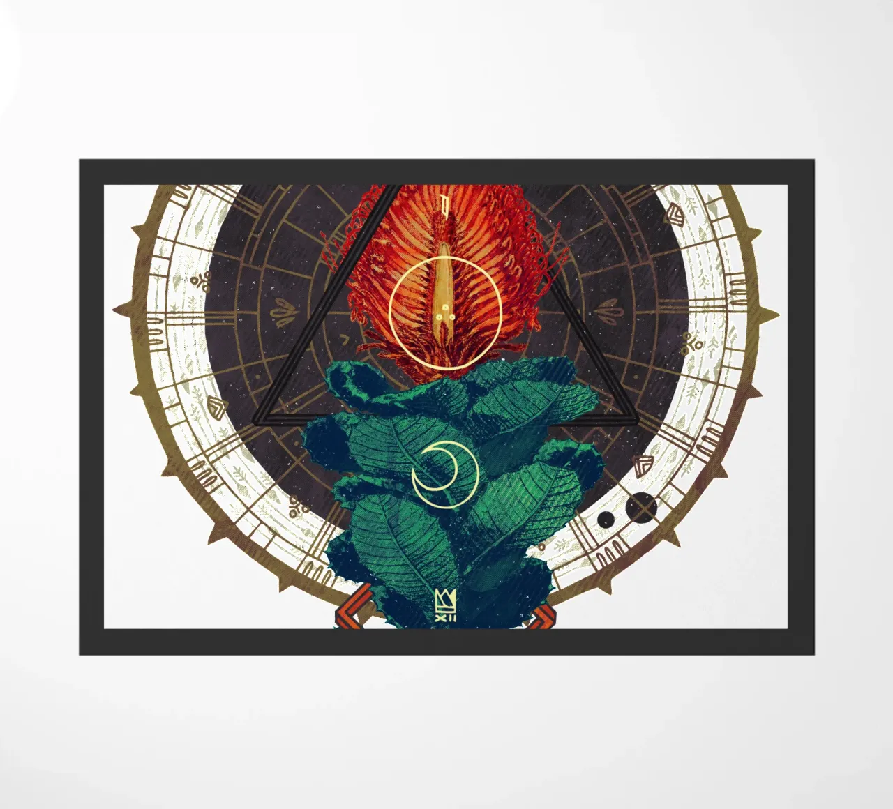 Birth doormat by againstbound