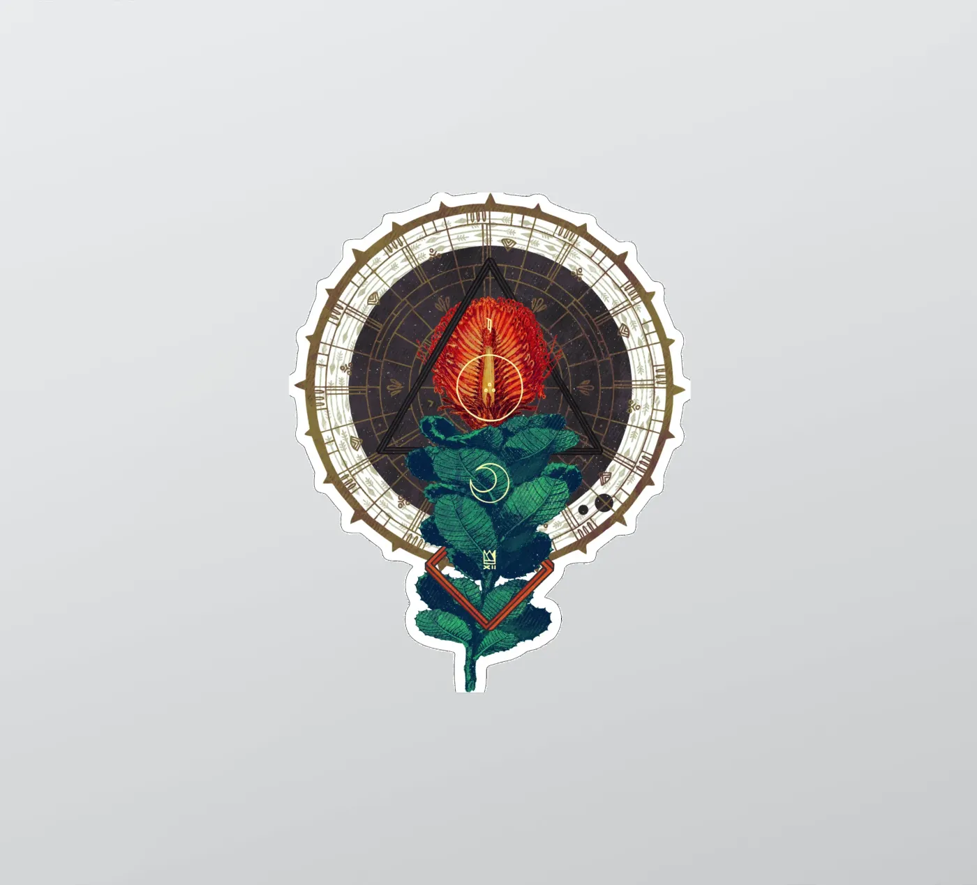 Birth sticker van againstbound