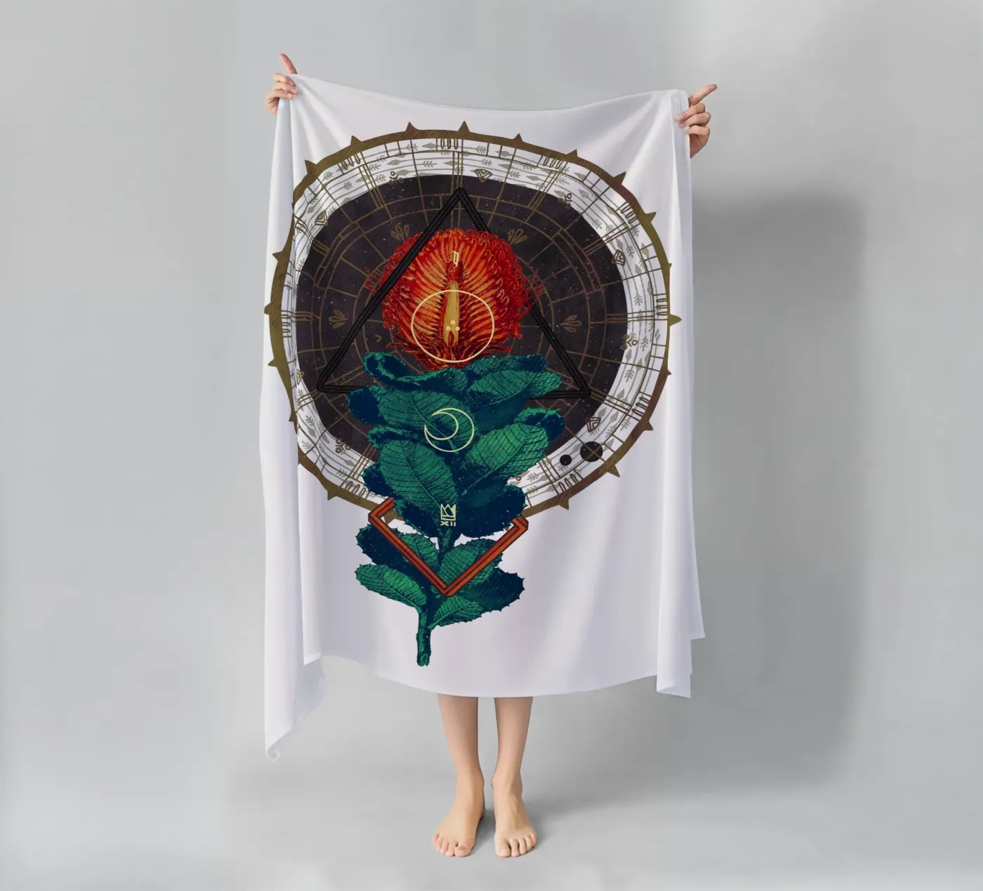 Birth Strandtuch von againstbound