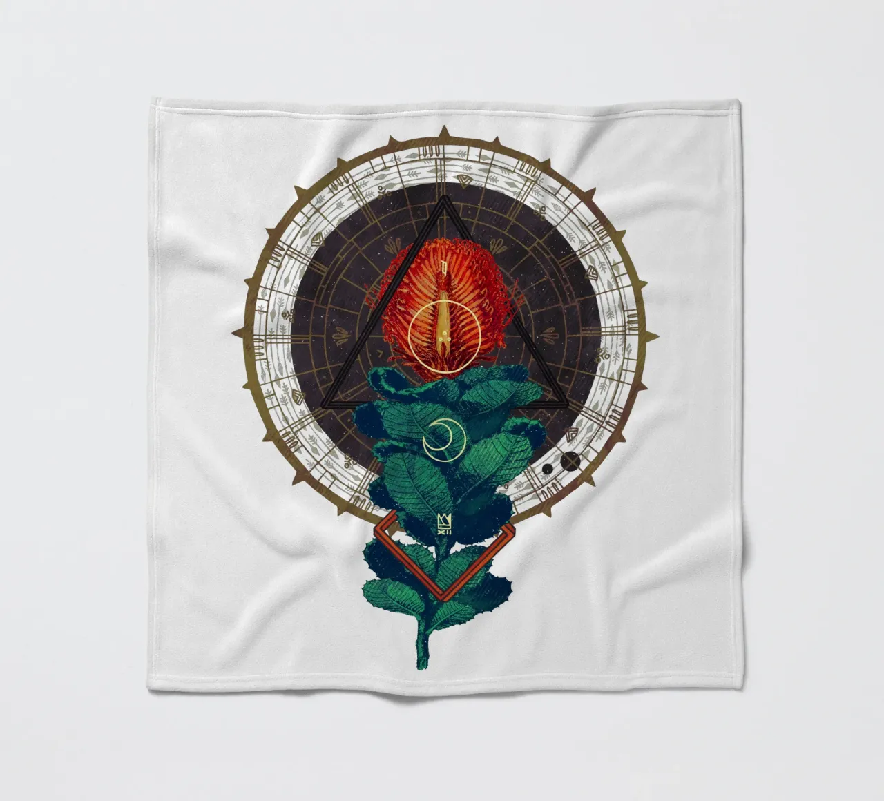 Birth fleece blanket by againstbound