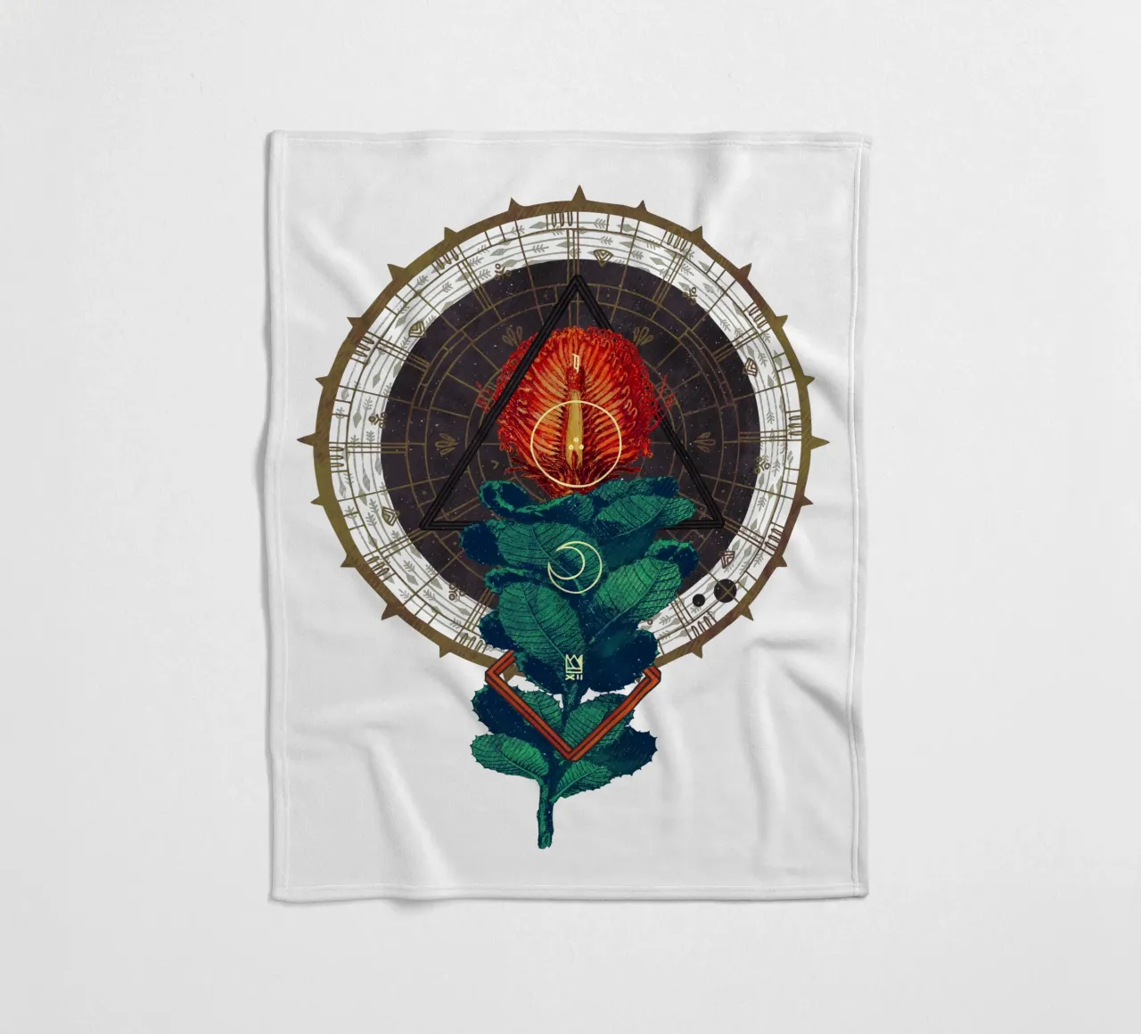 Birth fleece blanket by againstbound