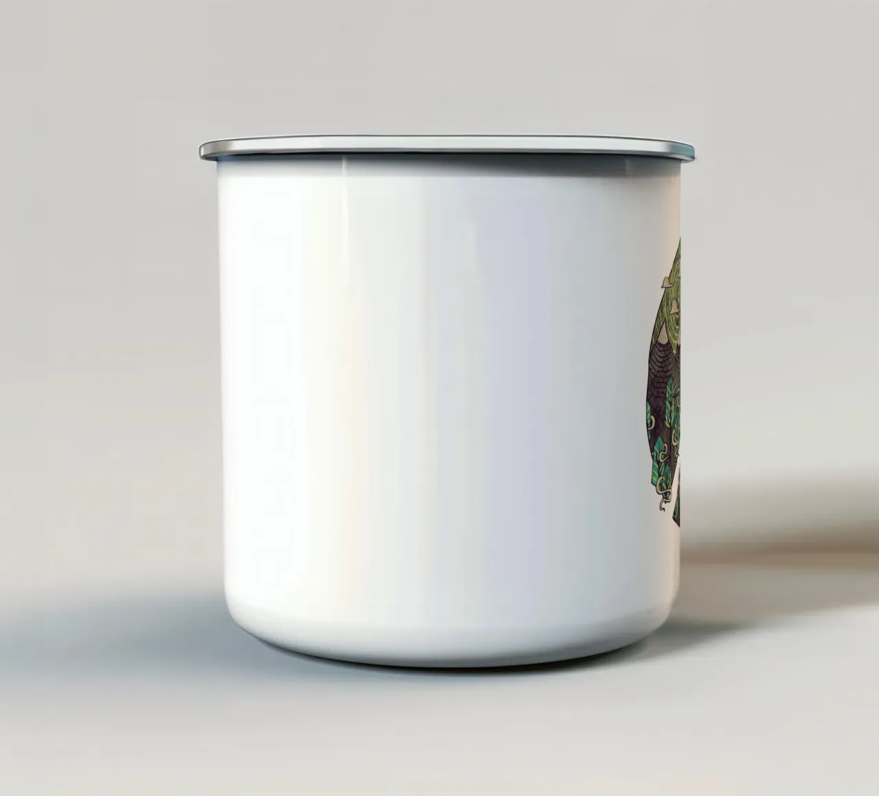 Peaceful Landscape tazza in smalto da againstbound