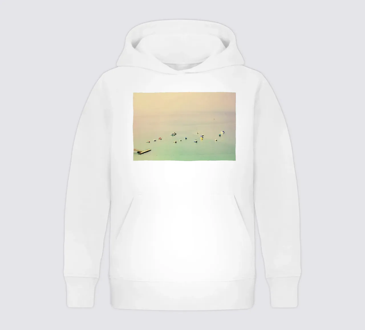 the sea sudadera con capucha para niño de Ingrid Beddoes