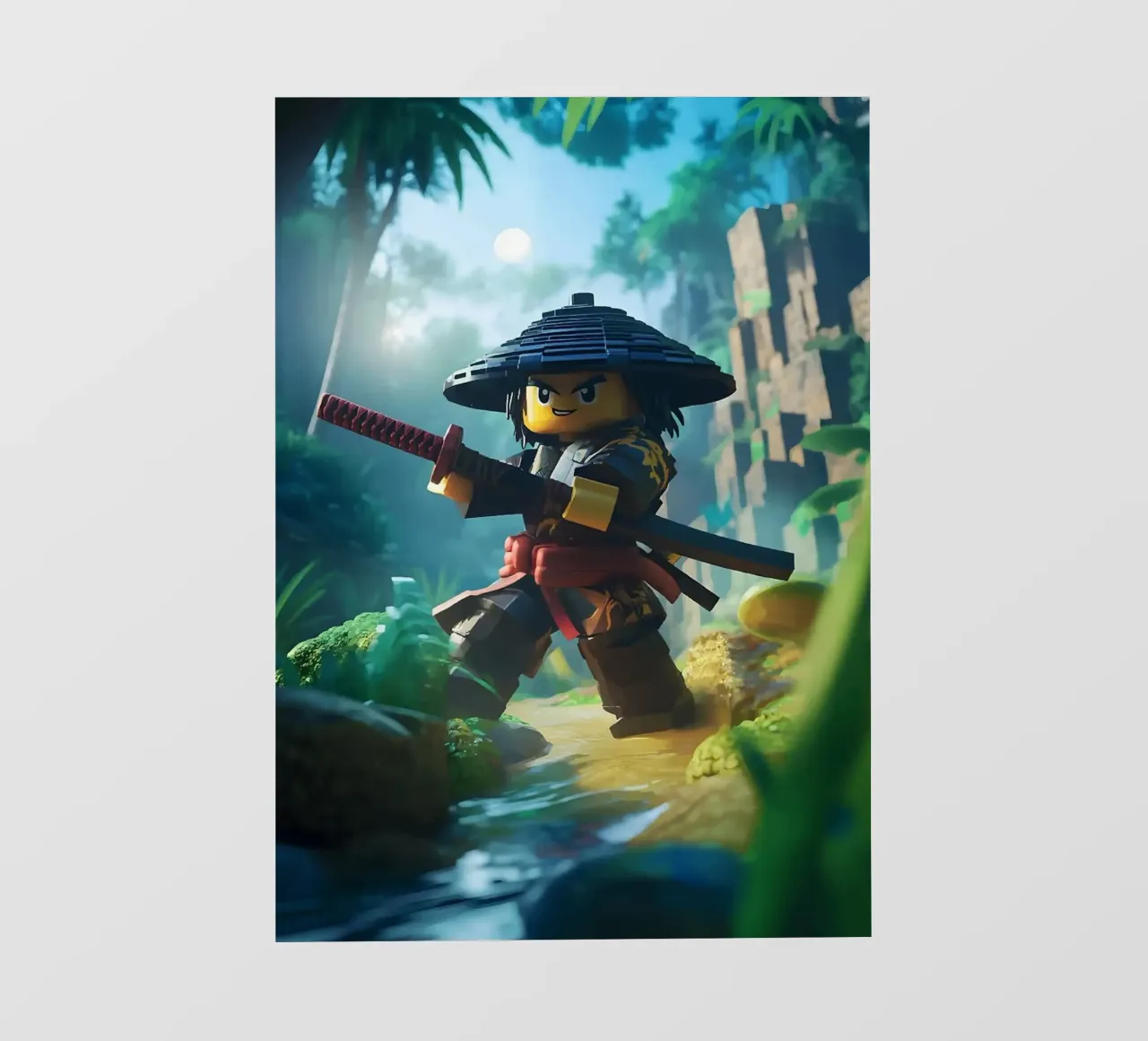 Minecraft telo in pvc da Margaret Marie Ostrout