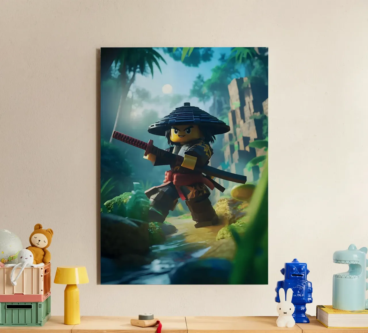 Minecraft alluminio dibond da Margaret Marie Ostrout