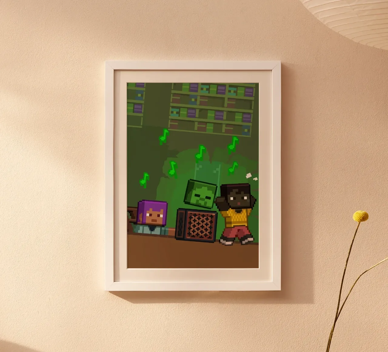Minecraft carta hahnemühle da Margaret Marie Ostrout