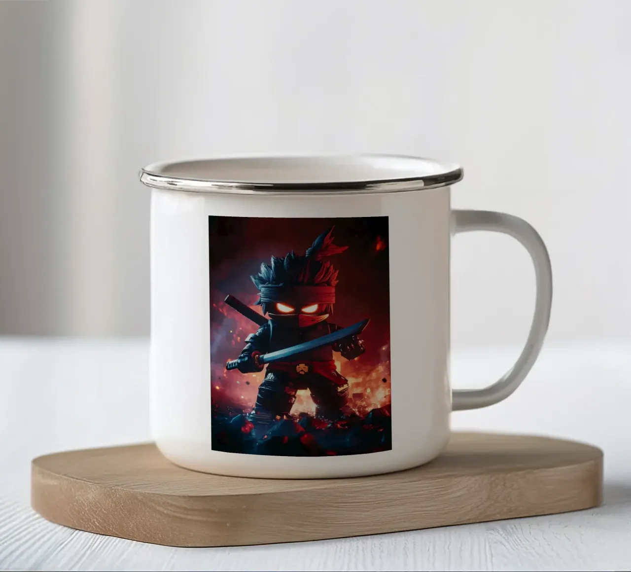 Minecraft tazza in smalto da Margaret Marie Ostrout