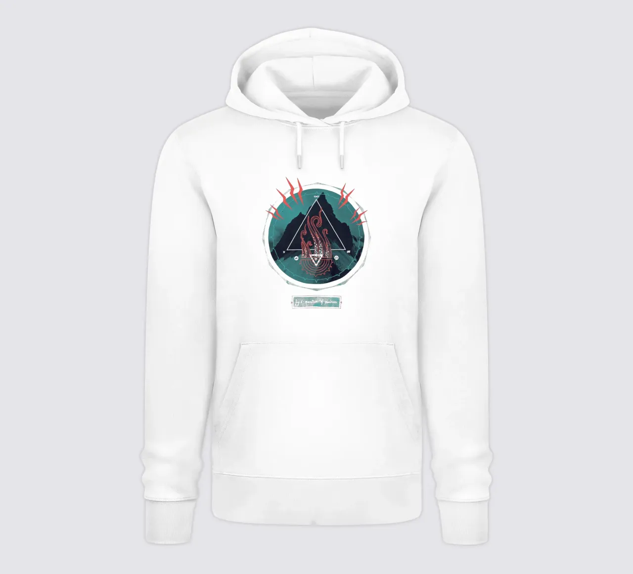Mountain of Madness felpa con cappuccio da againstbound