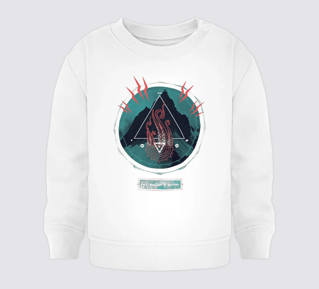 Mountain of Madness felpa neonato da againstbound