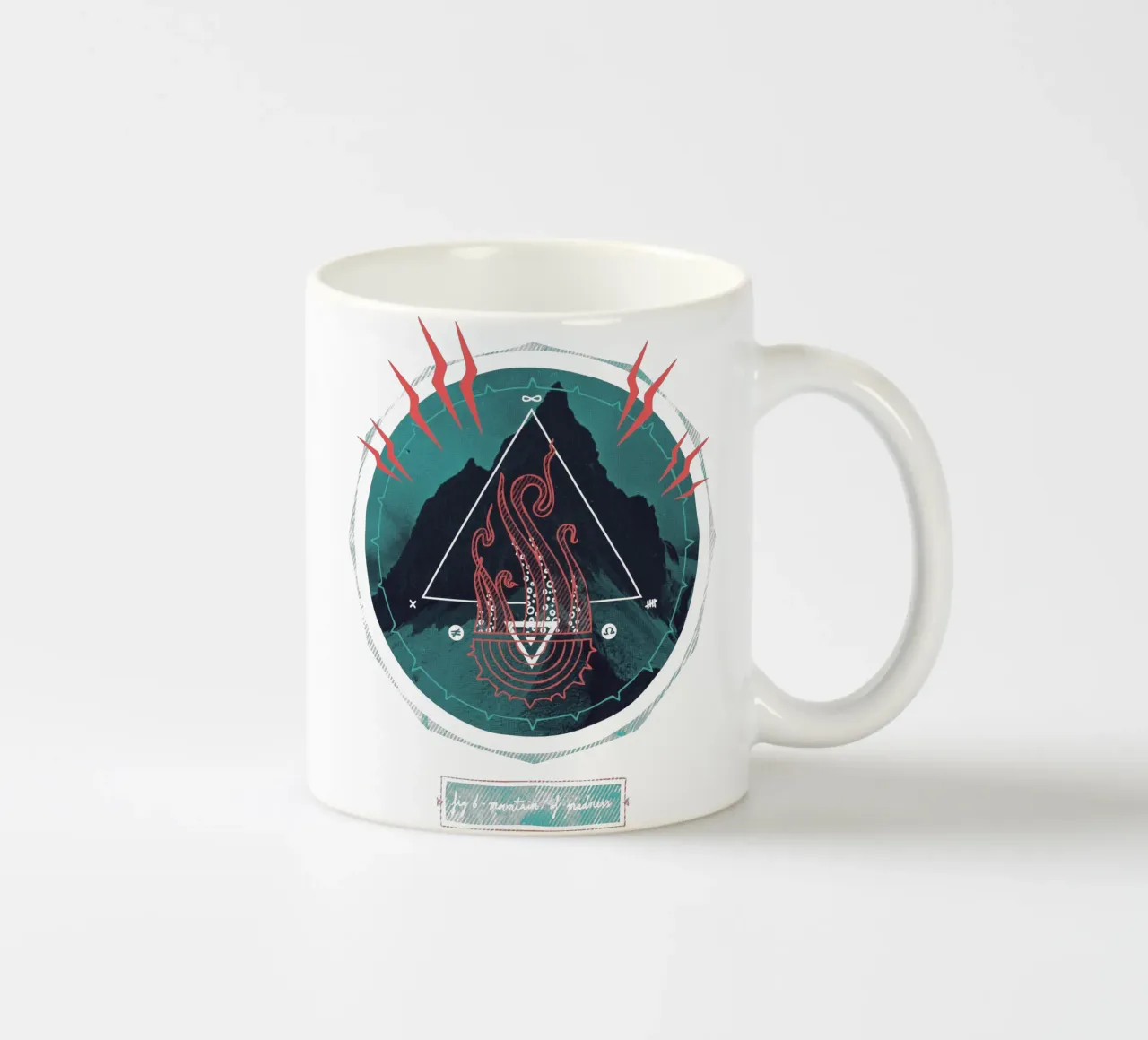 Mountain of Madness tazza in ceramica da againstbound