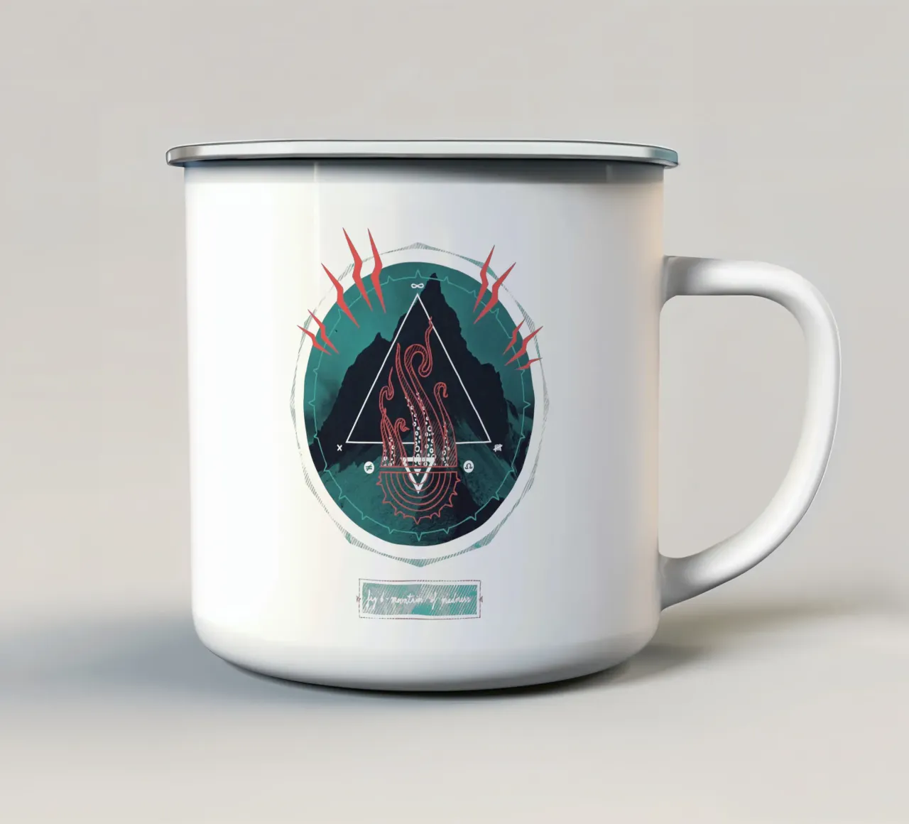 Mountain of Madness tazza in smalto da againstbound