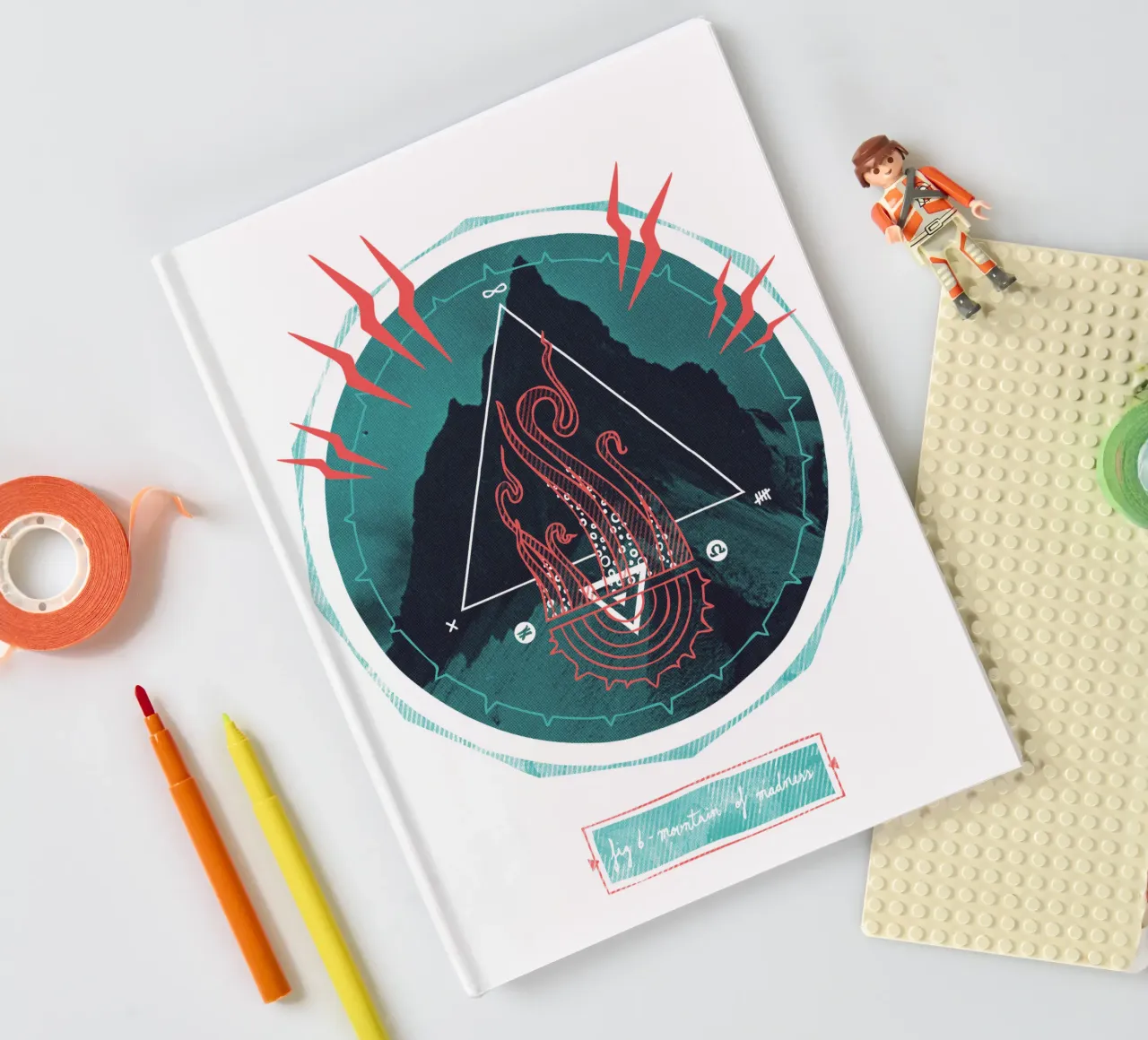 Mountain of Madness notebook by againstbound