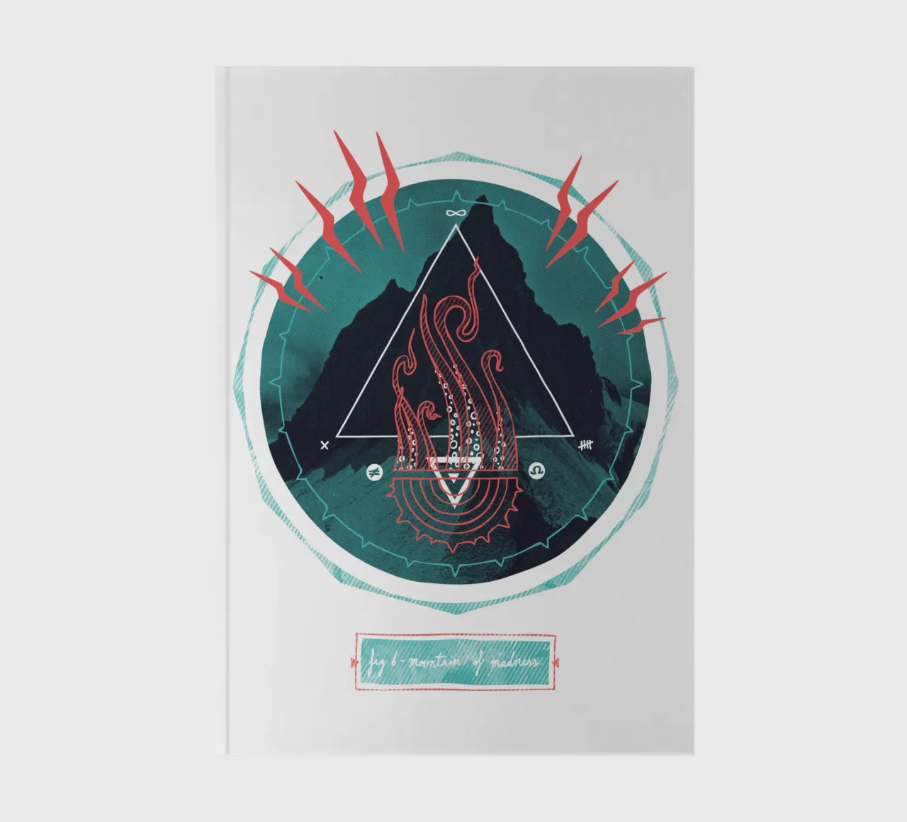 Mountain of Madness notebook by againstbound
