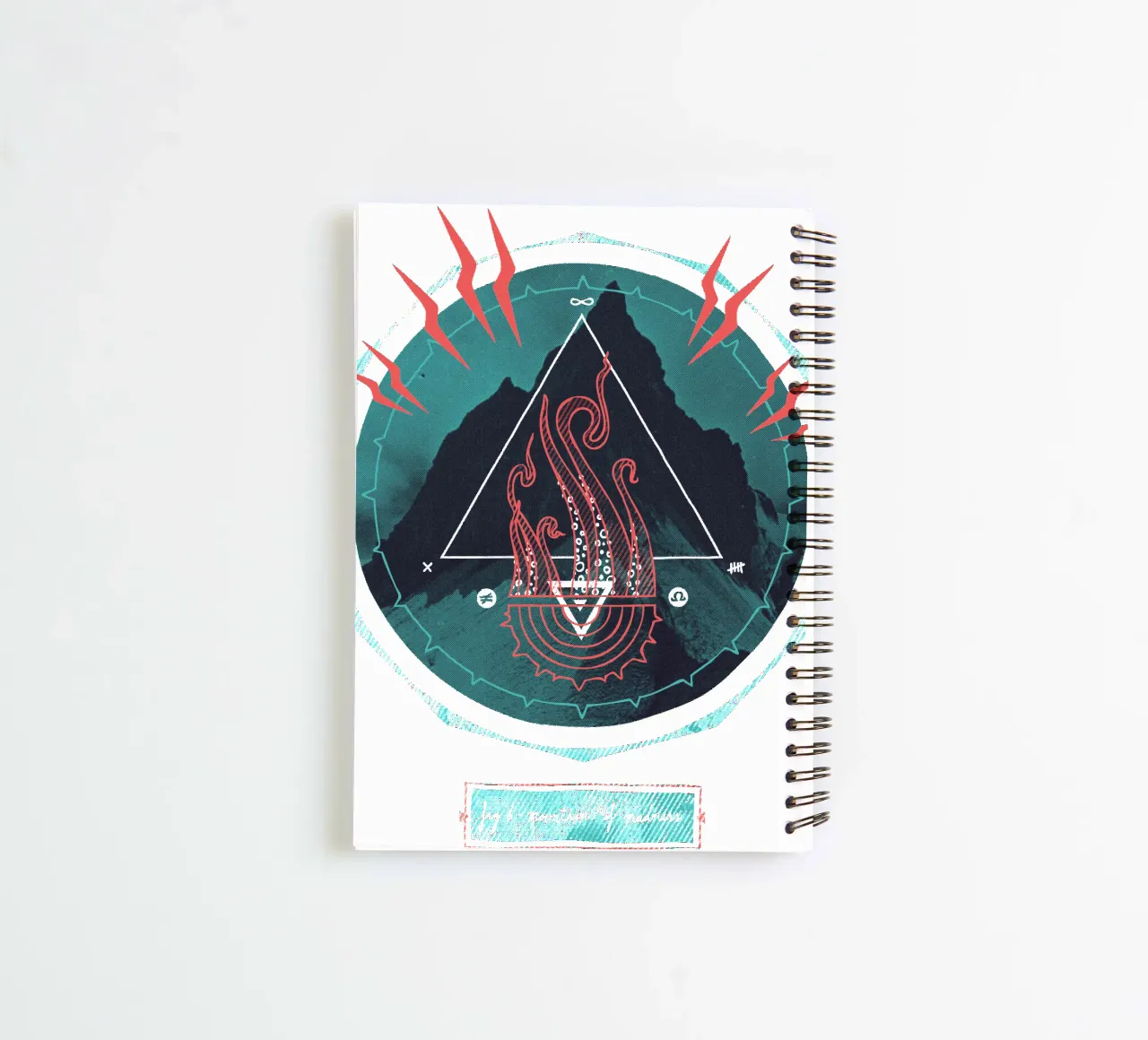 Mountain of Madness notitieboek met spiraal van againstbound