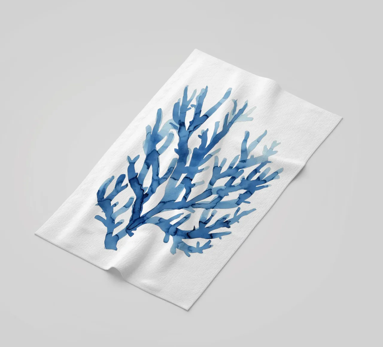 Blue Coral (Without Background) telo mare da treechild