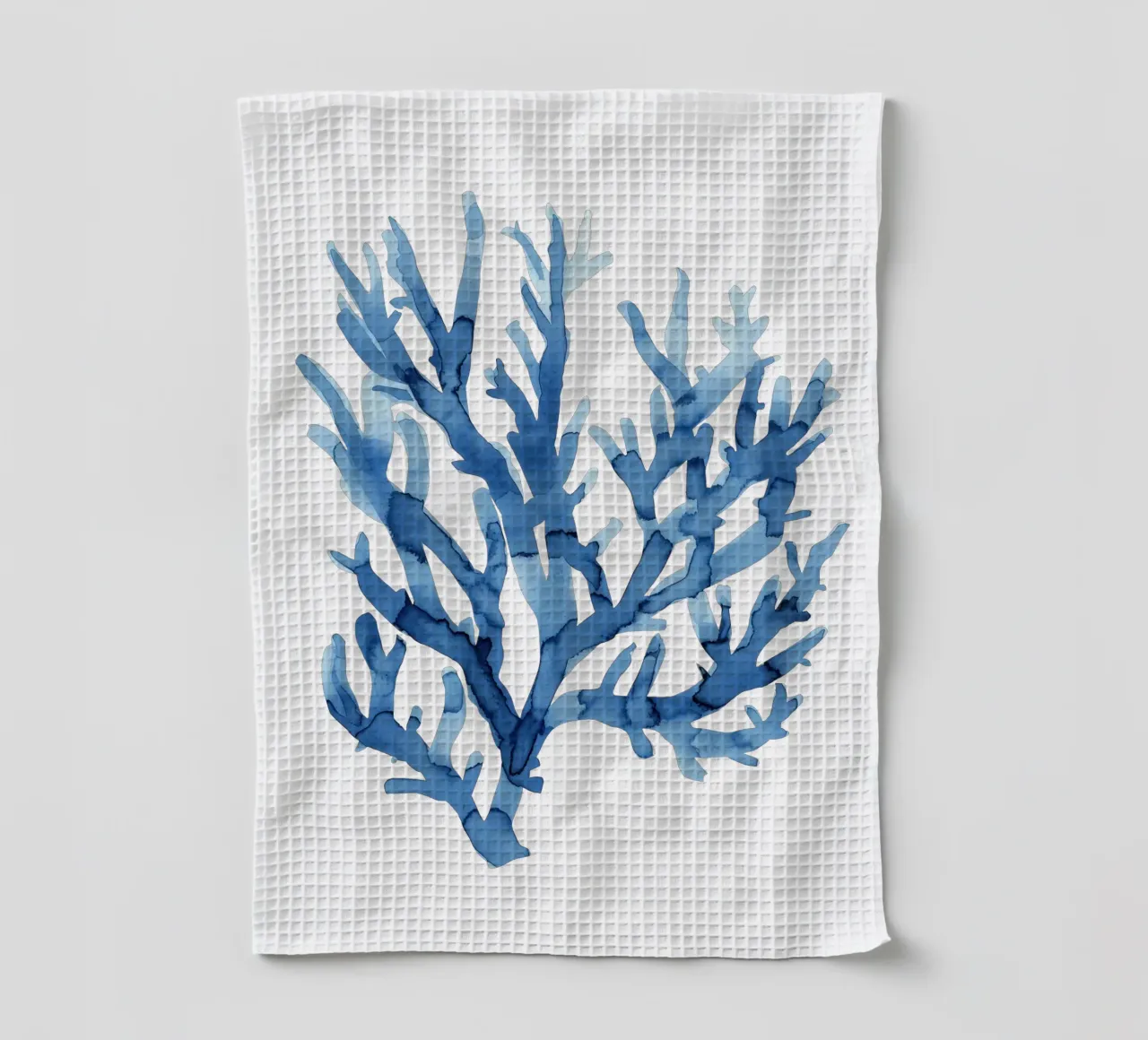 Blue Coral (Without Background) canovaccio da cucina da treechild