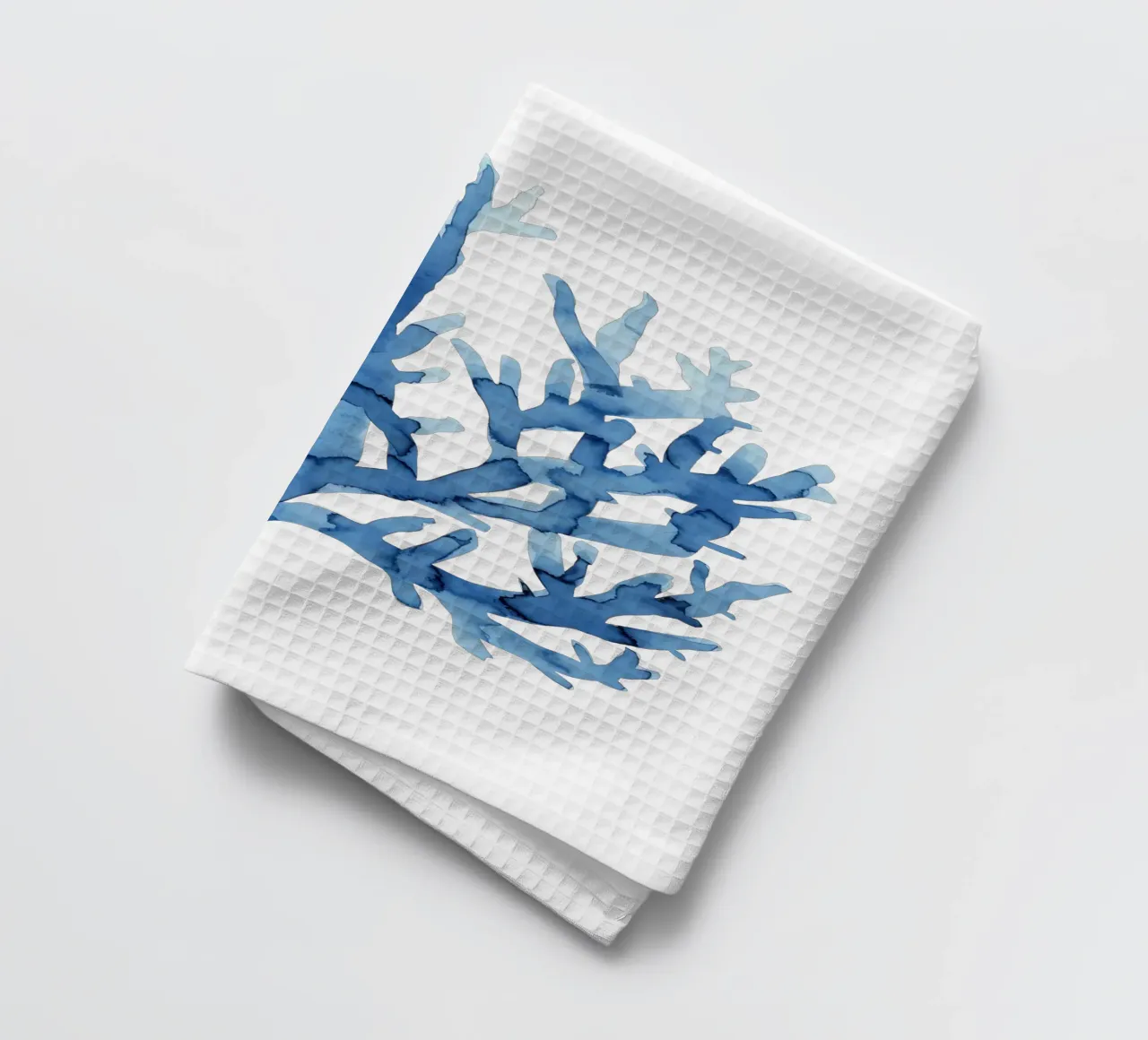 Blue Coral (Without Background) canovaccio da cucina da treechild