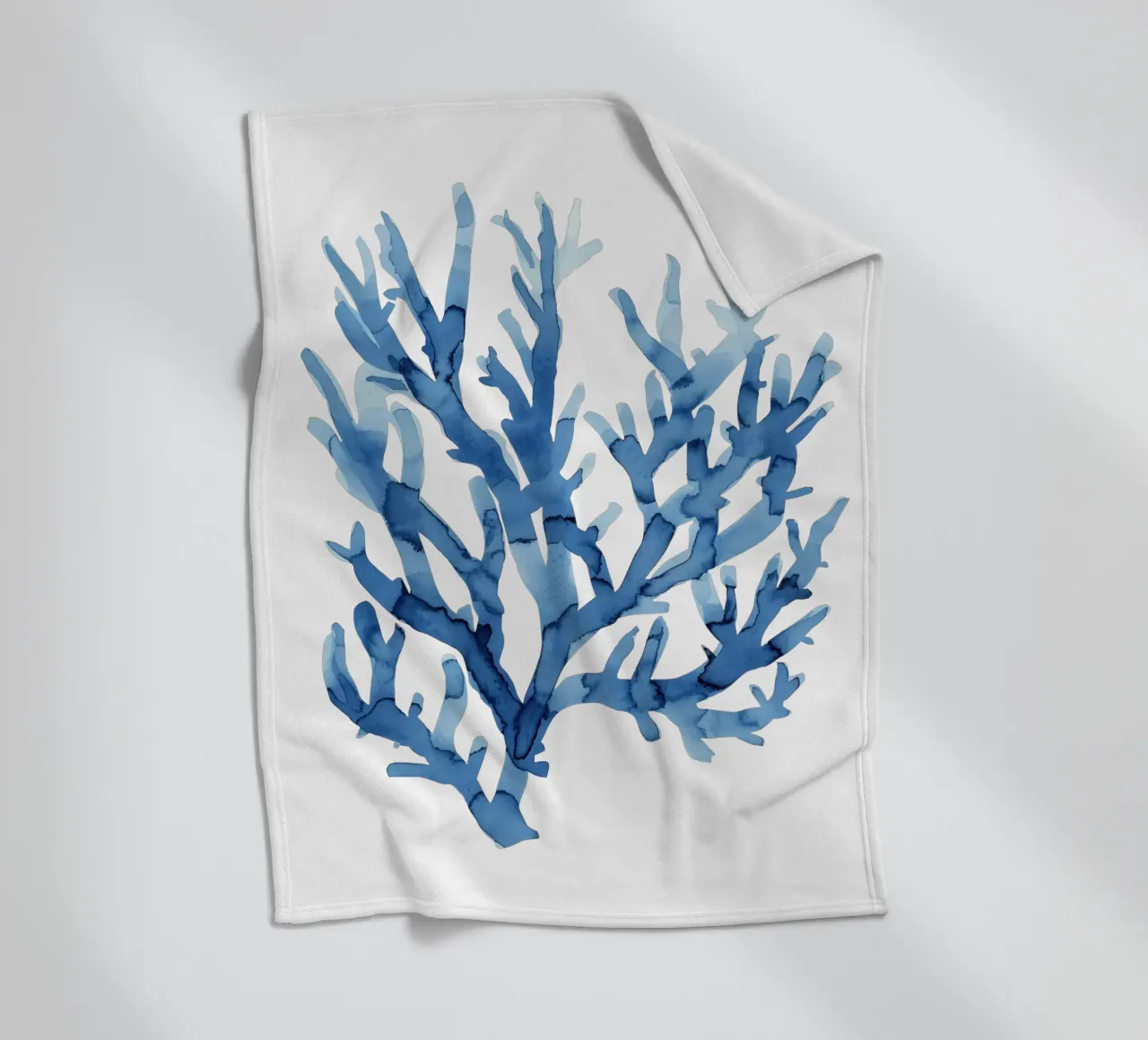 Blue Coral (Without Background) coperta in pile da treechild