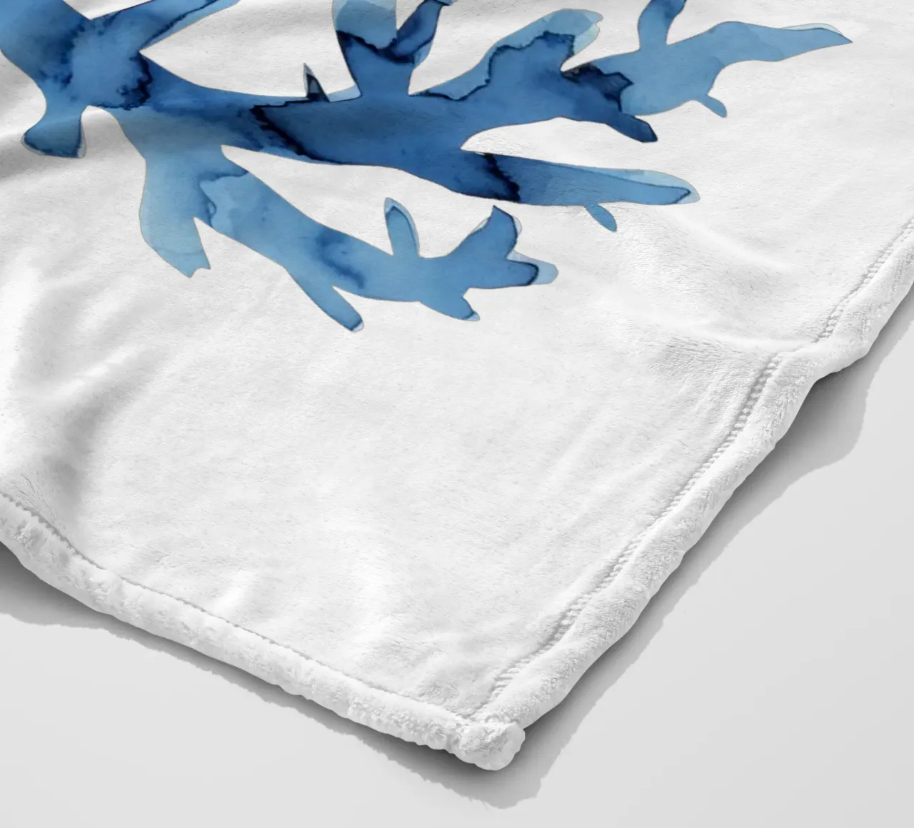 Blue Coral (Without Background) coperta in pile da treechild