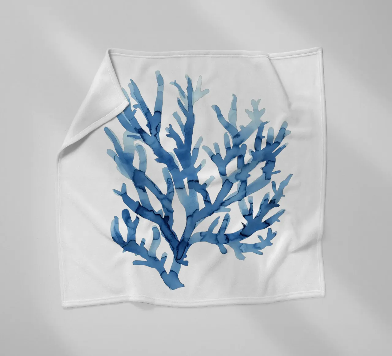 Blue Coral (Without Background) coperta in pile da treechild