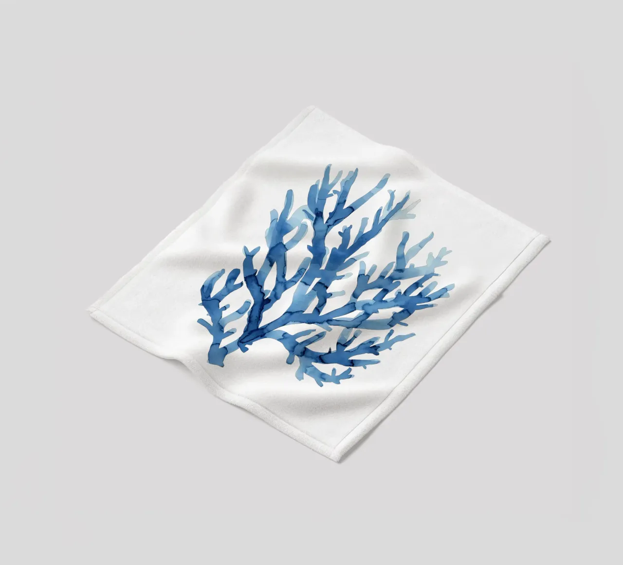 Blue Coral (Without Background) coperta in pile da treechild