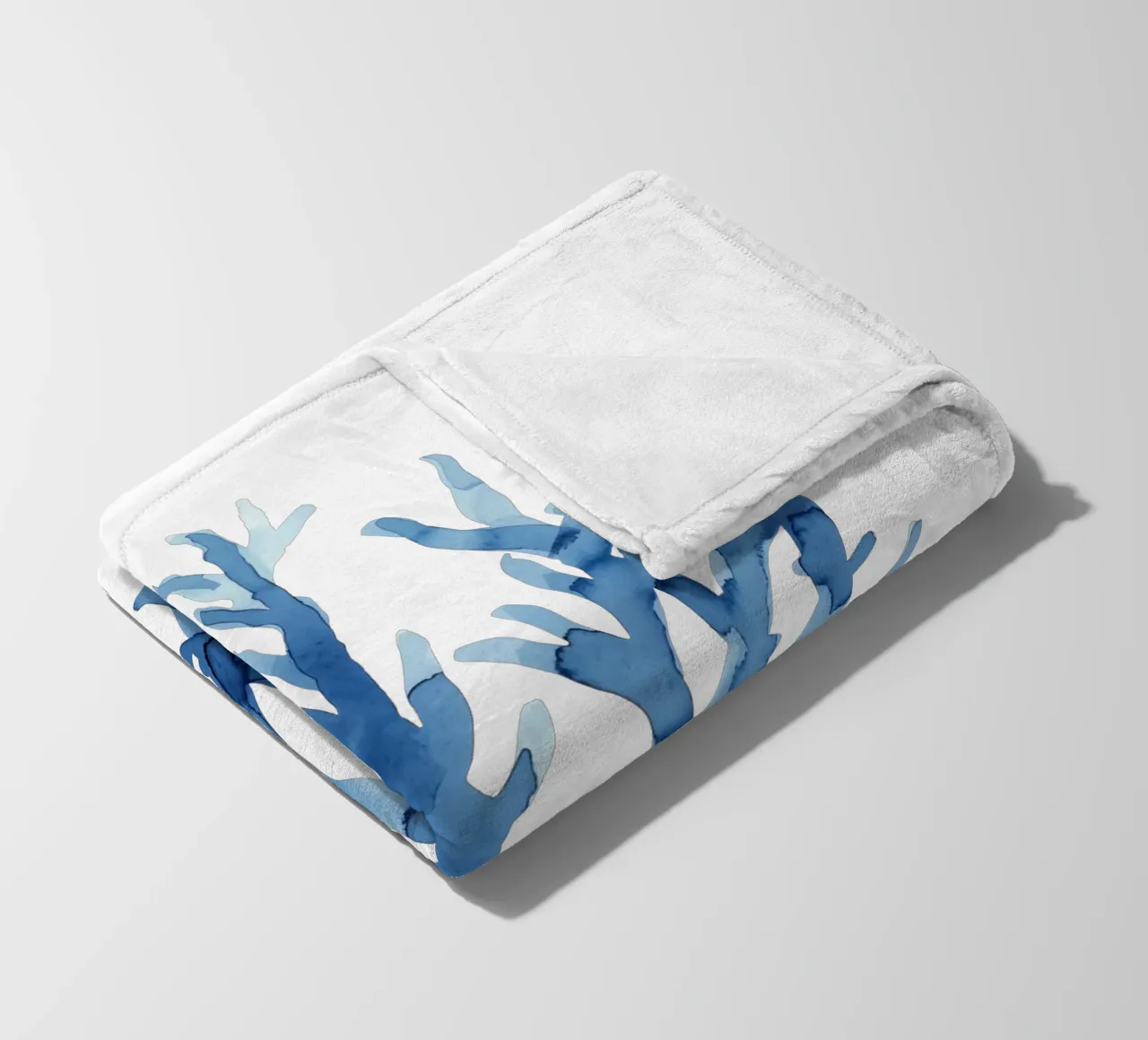 Blue Coral (Without Background) coperta in pile da treechild