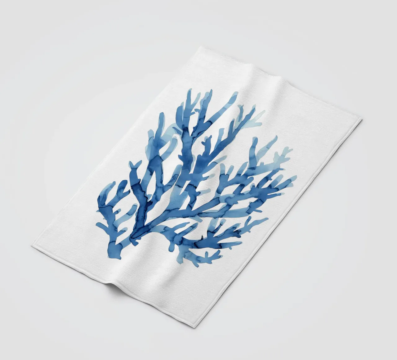 Blue Coral (Without Background) coperta in pile da treechild