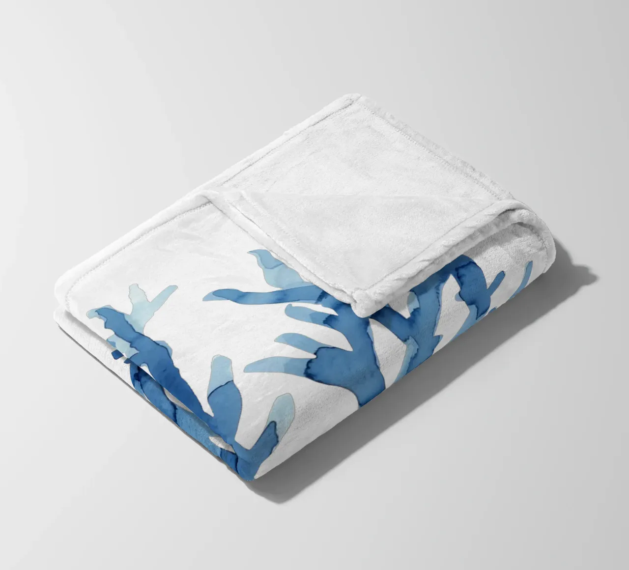 Blue Coral (Without Background) coperta in pile da treechild